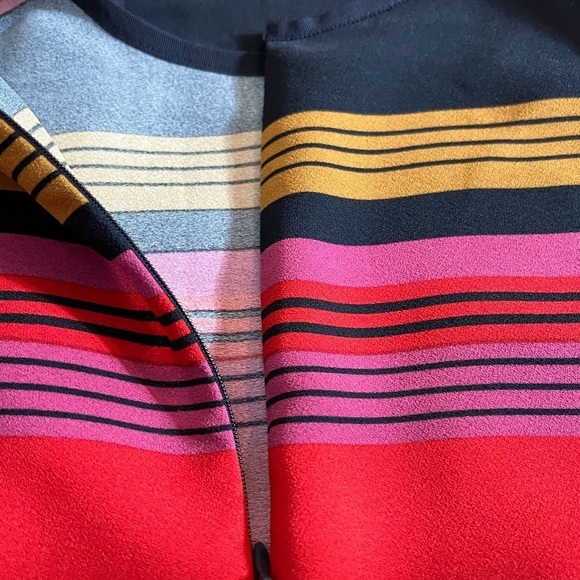 Colorful Ann Taylor LOFT dress size 00 - Picture 2 of 8